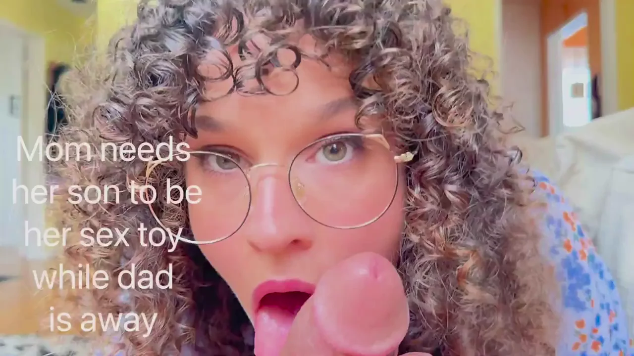 Mom needs her son to be her sex toy while dads away