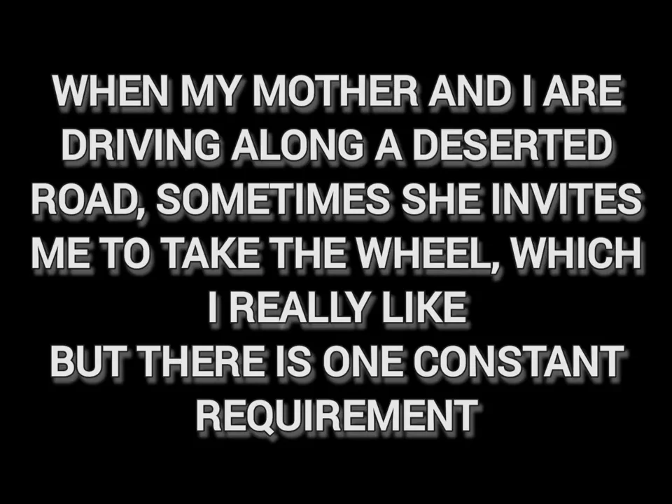 Regular trip with mom