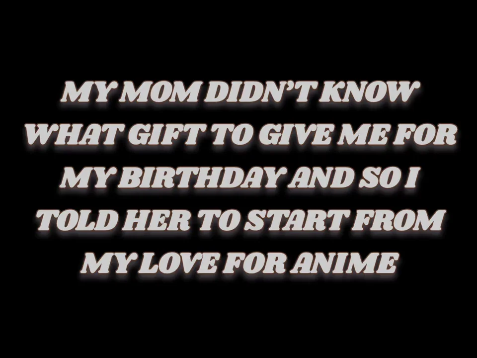 Mom's Epic Anime Cosplay Ass Tease Turns into Cum-Filled Birthday Gift