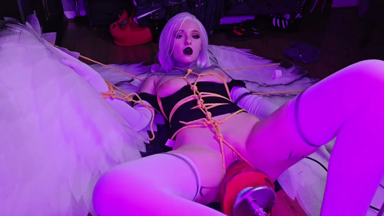 Lute got tied up and fucked by Demon Dick (Remains0ftheday) [Hazbin Hotel]