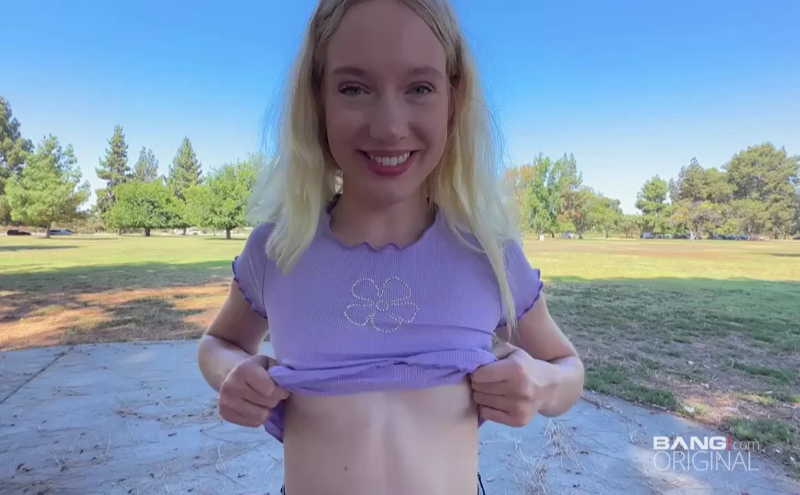 College Girl Kallie Taylor Gets Her Big Bush Fucked In Public