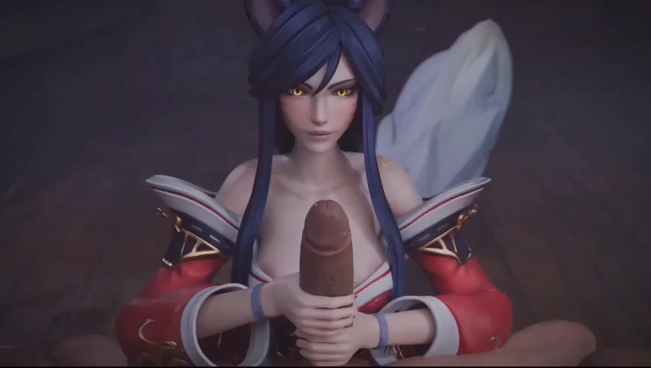 Ahri's Naughty Handjob Tease 🍆💦 (Haadxee)