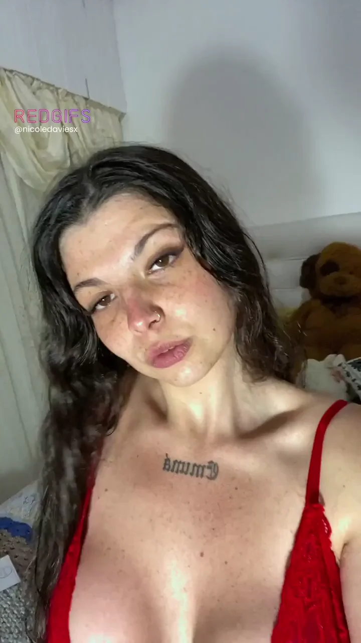 Horny Vixen Taunts: Can You Hold Your Load in That Red Lace?