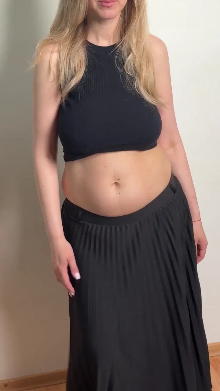 1 month postpartum, a few pounds more but my boobs are huge