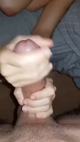 Teen extracting every last bit of cum