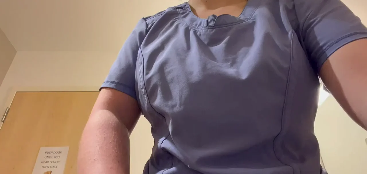 Love playing around in my scrubs