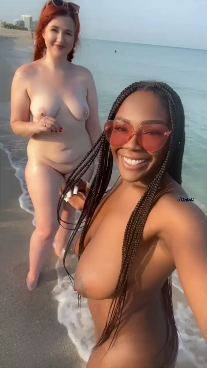 Me and my best friend at the beach!