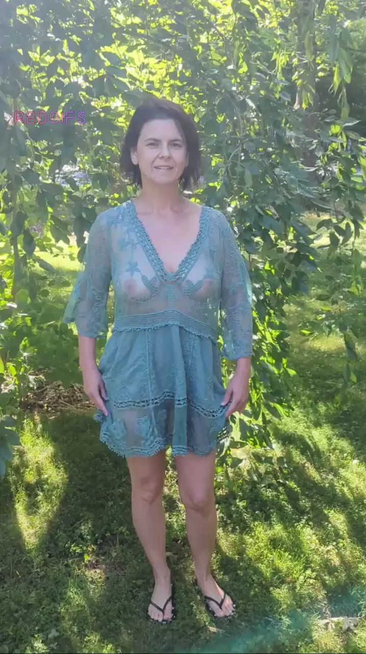 Stripping in the front yard.. maybe I should just keep it on ;)
