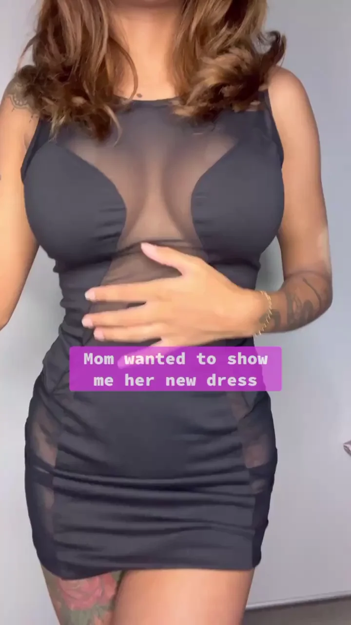Next time I’ll make it fit in Mom’s ass