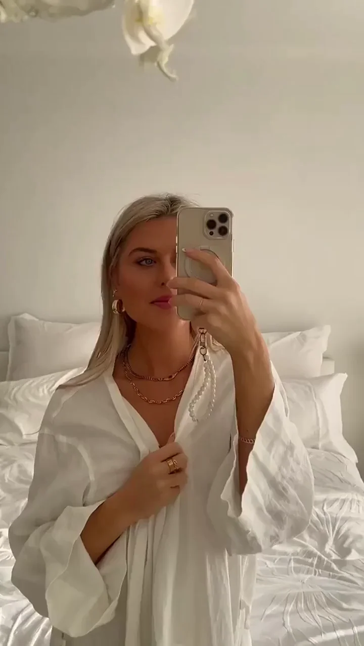 The view is better when my clothes aren't in the way.
