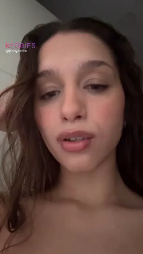 Naughty TikTok Slut Teasing Her Perky Tits 😈🍒