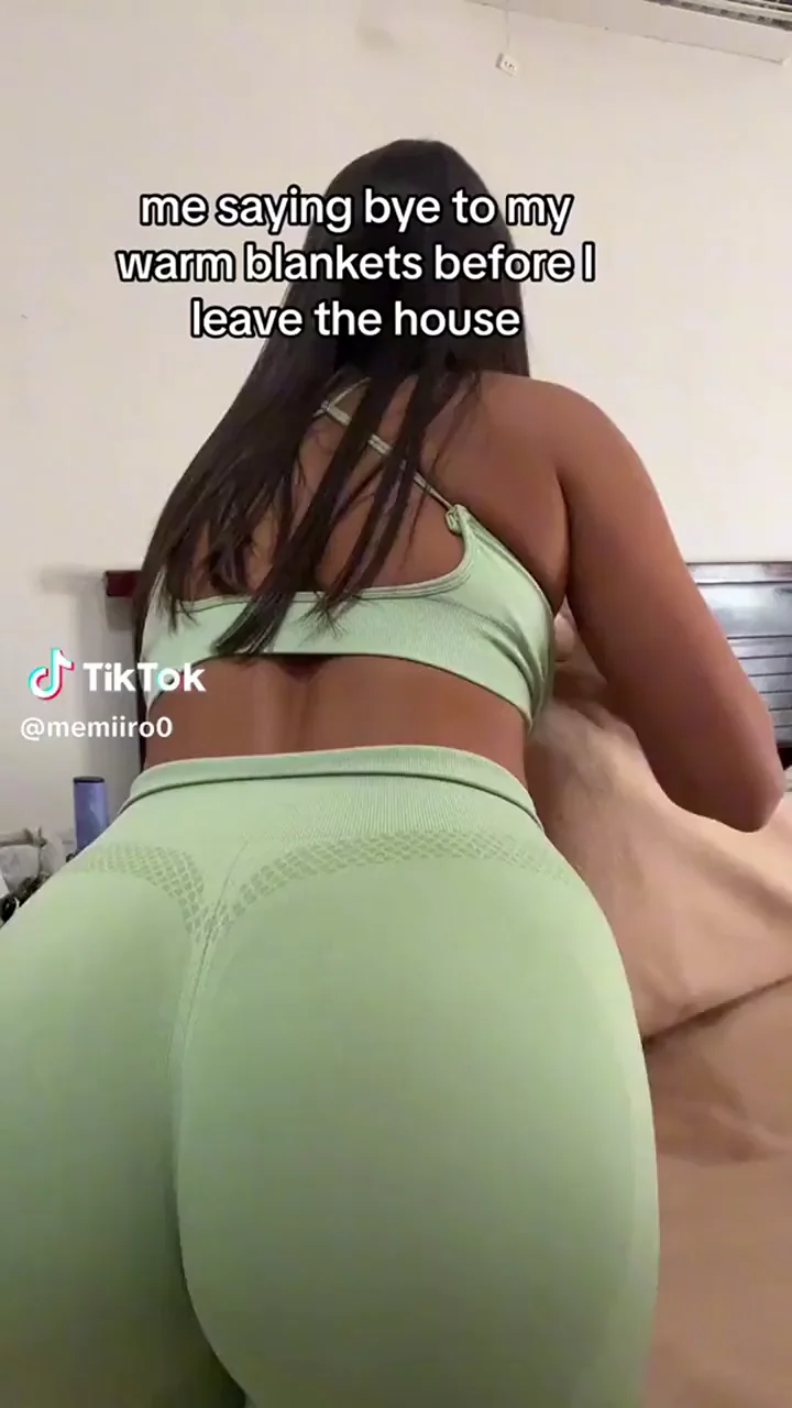 TikTok Thot's Massive Mint Ass Cheeks Stealing the Show Under Blankets