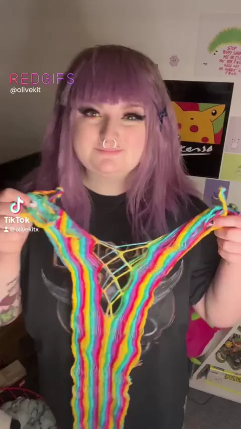 Rainbow bodystocking