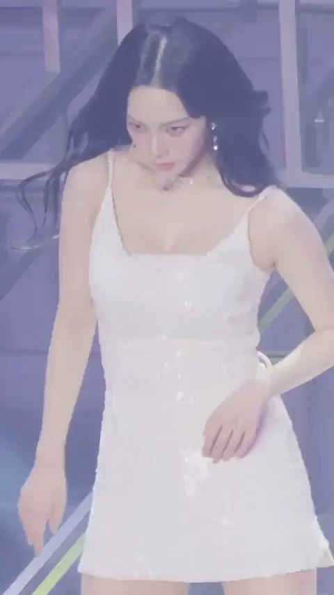 🔥 Karina's Sexy White Dress Tease - Kpop Fap Fuel 💦