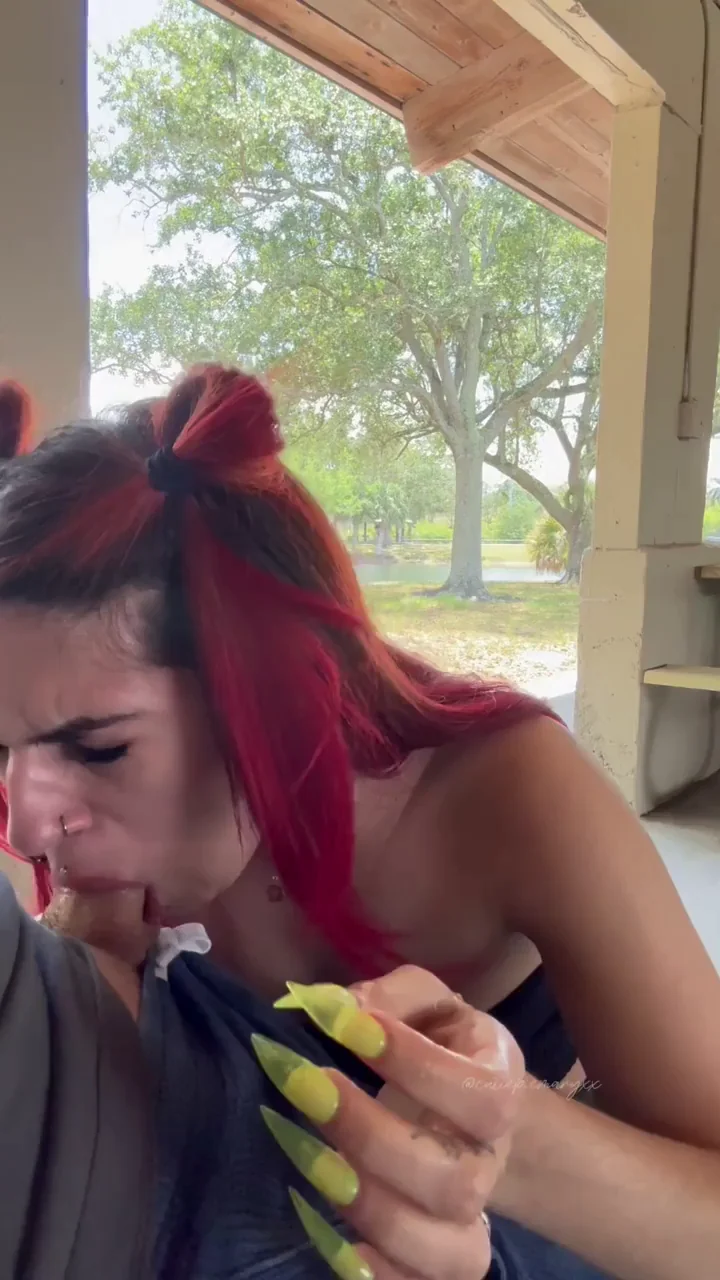 Shoving Dick Deep Down My Throat to Dodge Getting Caught & Still Nutting Hard 🤤💦
