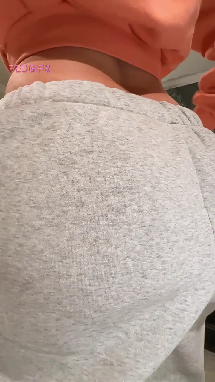 Sweatpants make for great camouflage!