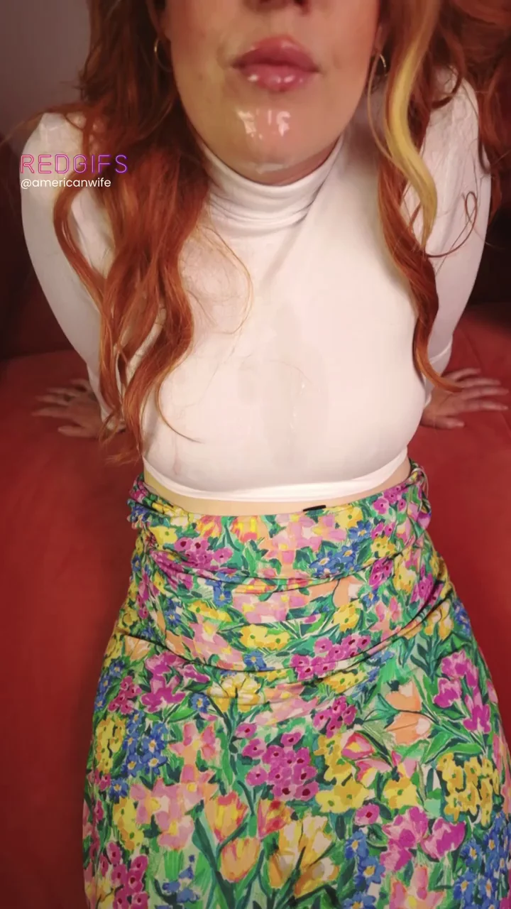 Dream Wife Flaunts Her Cum-Drenched Outfit 😍💦