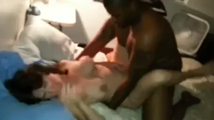 🔥 Black Stud & Pale Slut Cum Together in Wild Fuck 💦