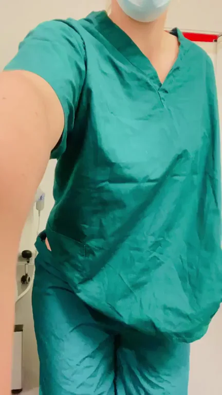 Do you like what I'm hiding under my scrubs today? ;D