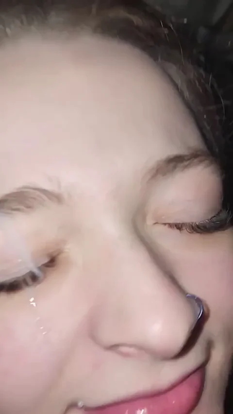 He got some in my eye 🫢🥰