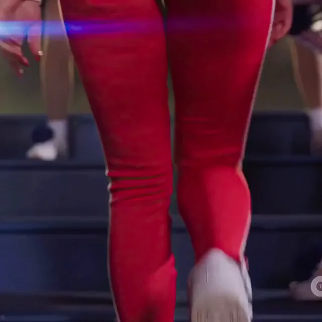 Madelaine Petsch's Riverdale Cheerleader Tights Tease