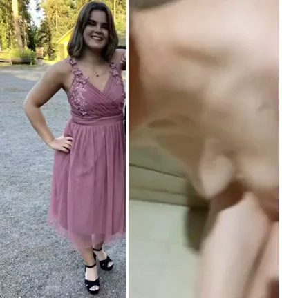 Mystery Pink Dress Slut Finishes the Job 😈💦