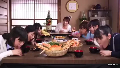 Japanese dinner table