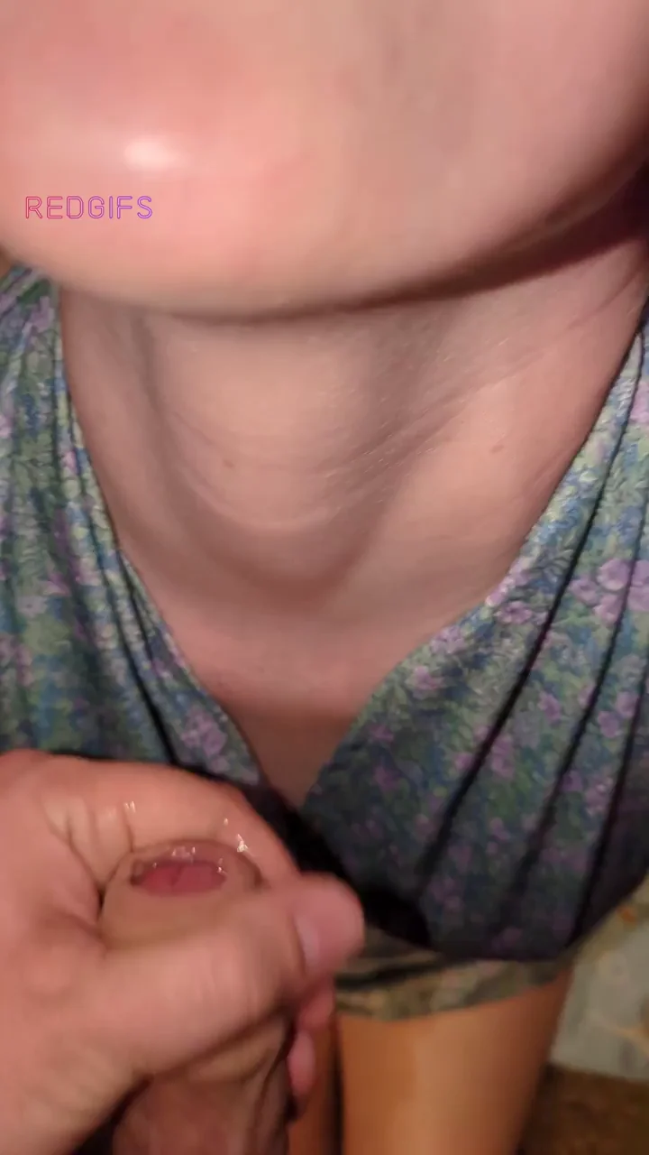 Wore his favorite dress so he blasted me with cum