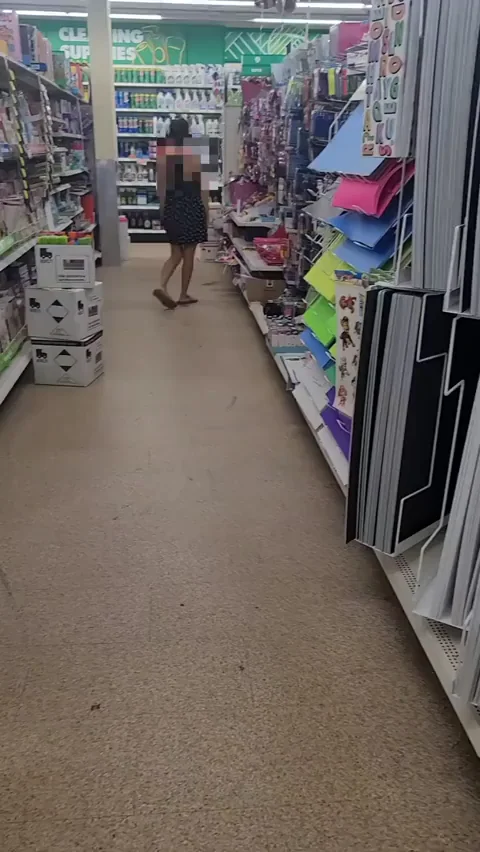Flashing any grocery store is always a little risky