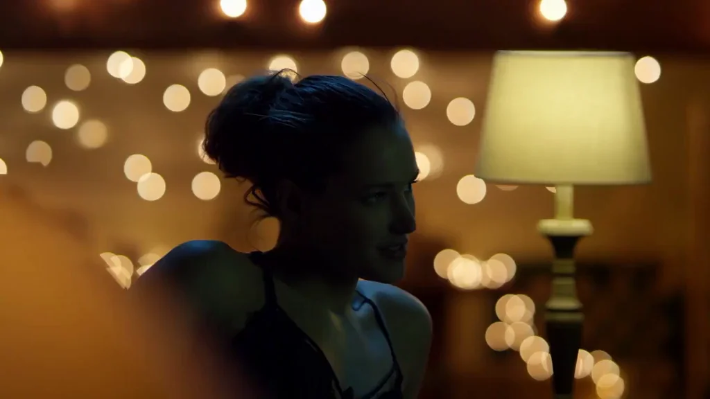 Gaelle Gillis' Steamy Pussy Tease in Shadowy Glow
