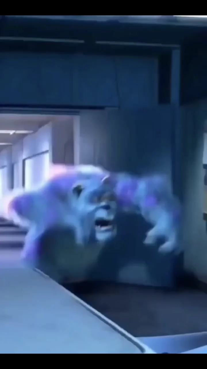MILF's Wild Monsters Inc Mix-Up: Sultry Selfie with Furry Blue Beast