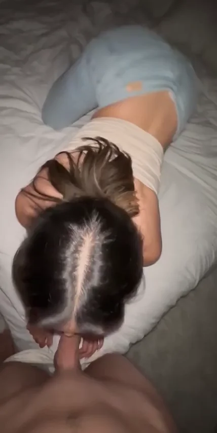 Step Sis Slobs on Bro's Thick Cock Like a Pro Slut