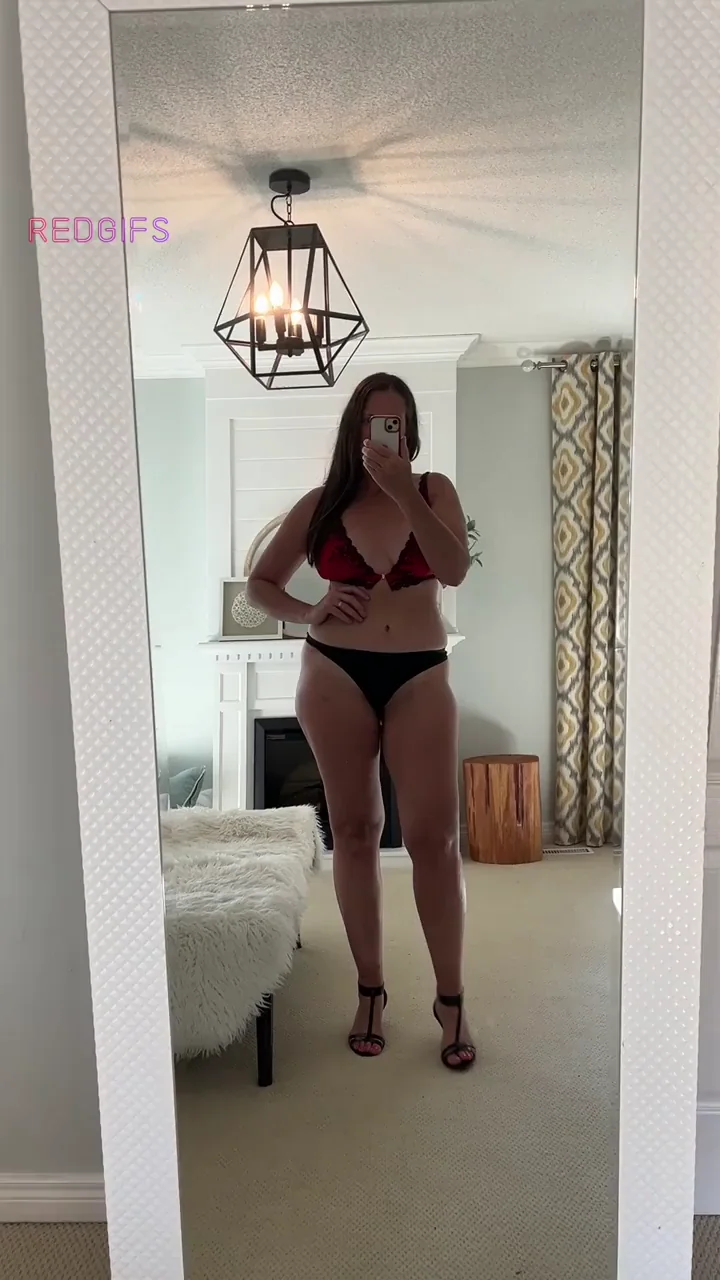 Hoping You Catch This Naughty Wife Posing Like a Slut 😈👙
