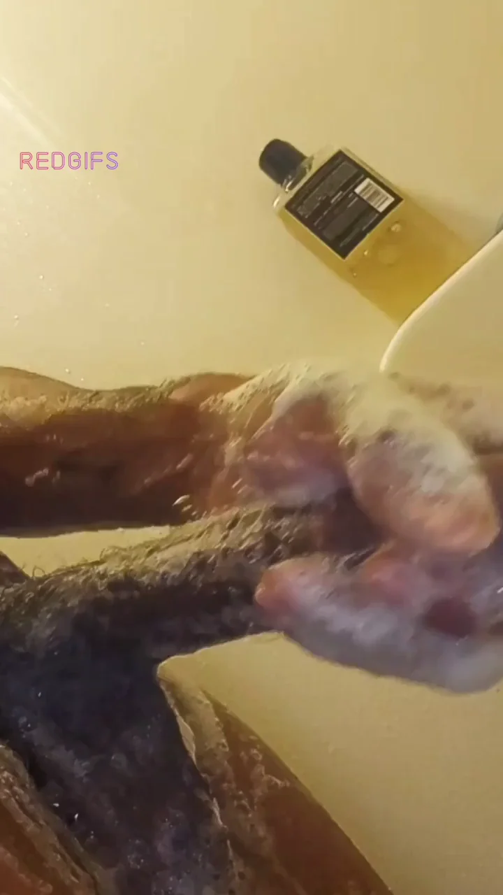 Bbc shower stroking wishing i was in some pussy