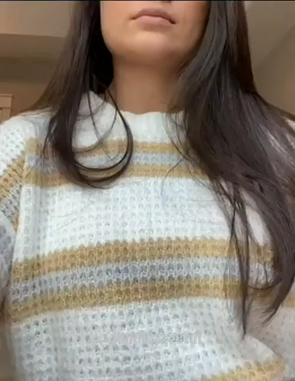 Sweater Stuffed with My Massive Fake Balloons