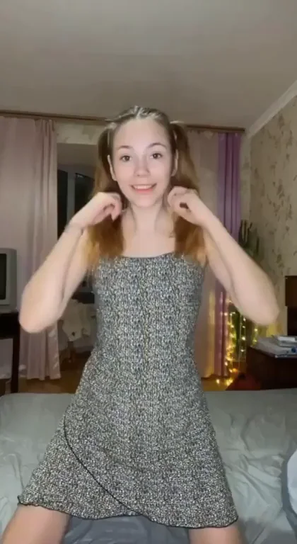 Flat Chest Cutie: Tits as Flat as My Tummy! 😍🍒
