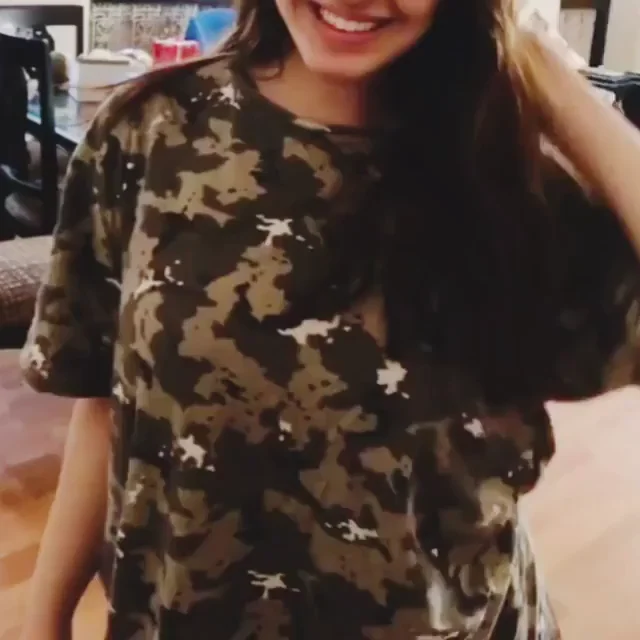 If her shirt was tight.