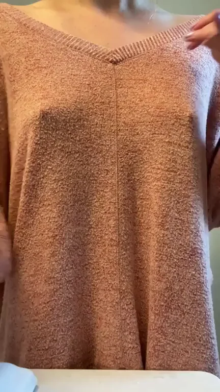 Can my hard nips interrupt your scrolling? [f]
