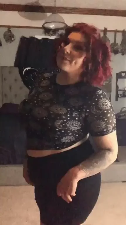 Teasing My Juicy Thick Ass Under Tiny Black Skirt