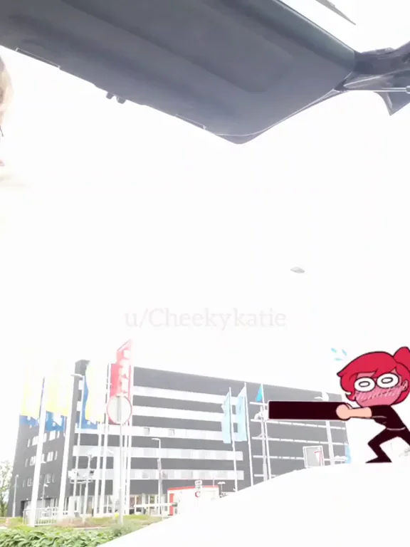 Topless IKEA Tease 😈🛒 Big Tits Flashing in Public!
