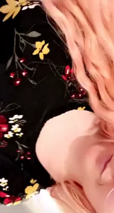 Peek Under My Slutty Floral Skirt: Dripping Pussy Tour