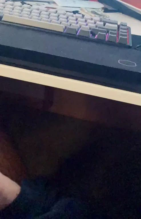 Catch This Throbbing Cock and Dripping Pre-Cum in Your Slutty Mouth!