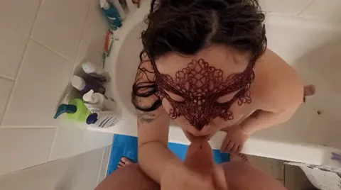 POV Masked Slut Drains Your Thick Load - Add More Cum?