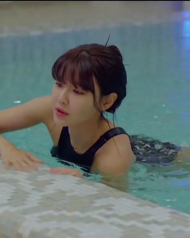 Sooyoung's Steamy Pool Tease 💦😈