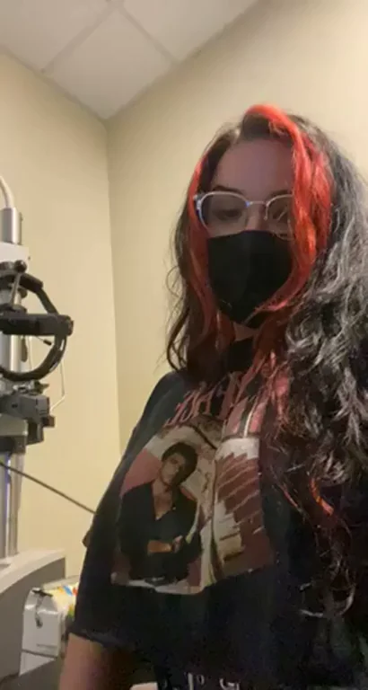 quick fat titty [f]lash at the eye doctor today (oc)