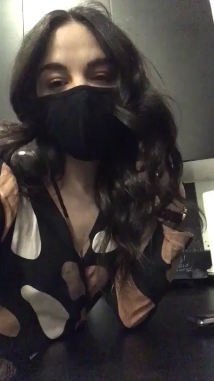 Slutty Office Tease in Cutout Lingerie GIF