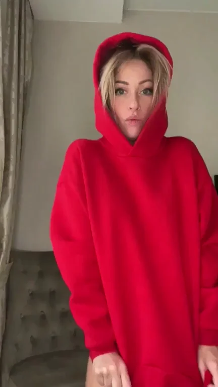 I took your hoodie again. Sorry