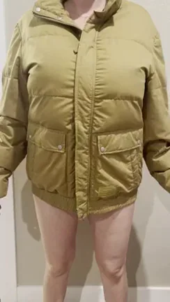 Braless Bombshells in My Puffy Winter Jacket 😍🍒 f/33