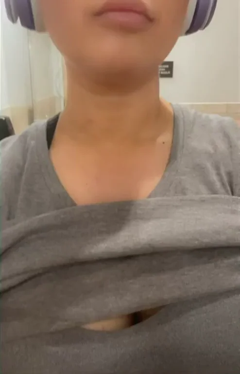 Post-Workout Boob Break: Letting My Big Titties Breathe! 💦🔥