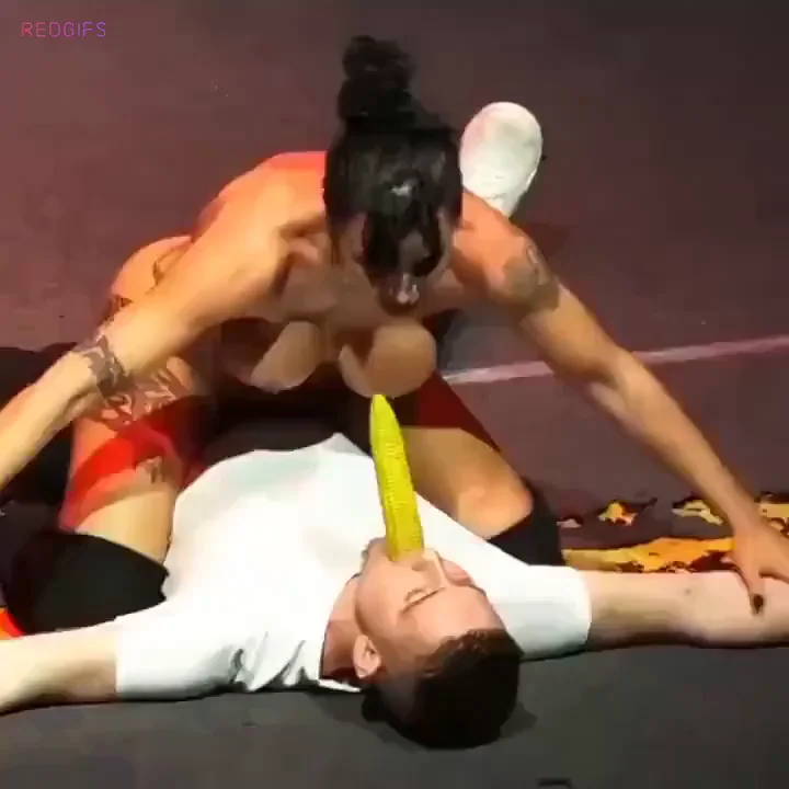 Who else would volunteer to go up on stage like this?